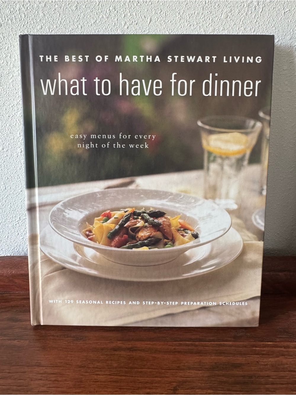 Like new Martha Stewart What to Have for Dinner Cookbook